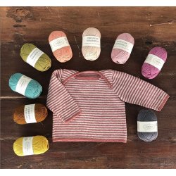 Baby Undertrje med bdhals.