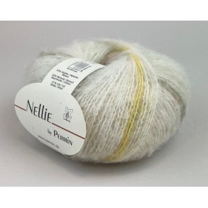 Nellie  10 Rhvid/gul/grn