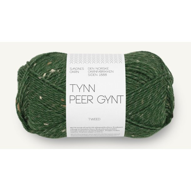 Sandnes Tynn Peer Gynt - Natur Tweed - Ny farve