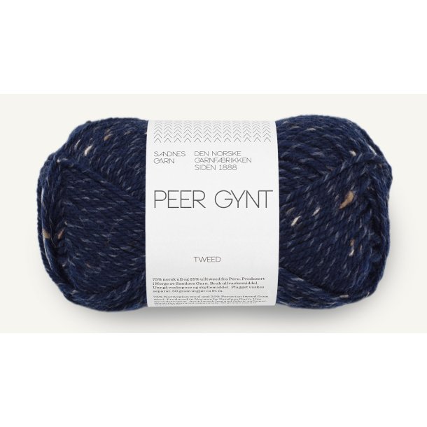 Sandnes Peer Gynt - Natur Tweed - Ny farve.  