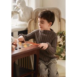 Peters dobbelt rib genser 