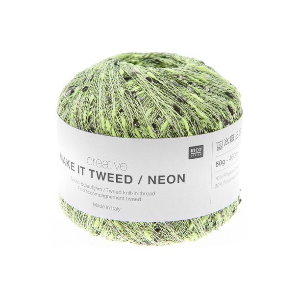 Make It Tweed Yellow Green / Neon 