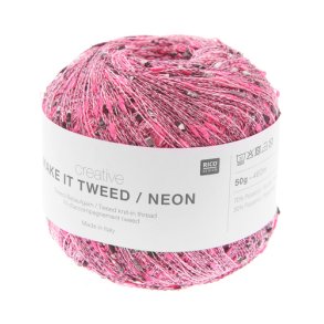 Make It Tweed Fuchsia / Neon