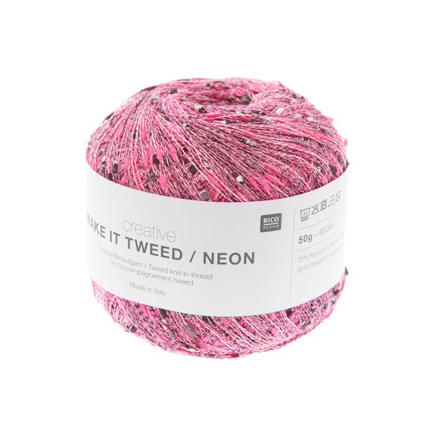 Make It Tweed Fuchsia / Neon