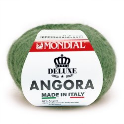 Angora garn fra Mondial.