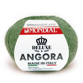 Angora garn fra Mondial.