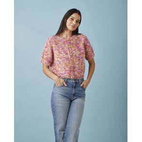 Kort�rmet cardigan i 2 l�ngder  i Bella by Permin