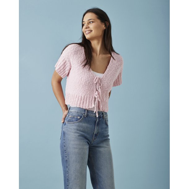 Kort tr�je med I-cordkant &amp; bindeb�nd