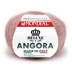 Angora garn fra Mondial.
