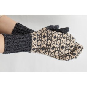 Dame luffer med klassisk mnster.