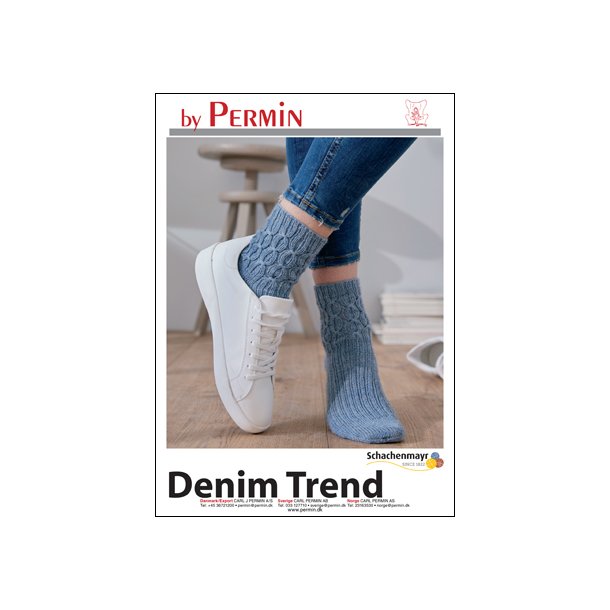 Denim Trend Sokker - Download opskriften