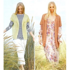 Trje uden rme i Cotton Metallis