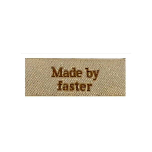  Label - Made by faster
