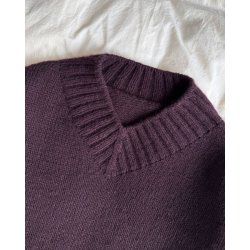 Hannah Sweater V-Neck af PetiteKnit