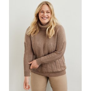 Dame Pullover i Cool Wool Big.