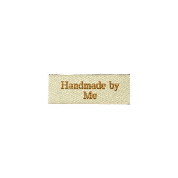 Label - Handmade by me.