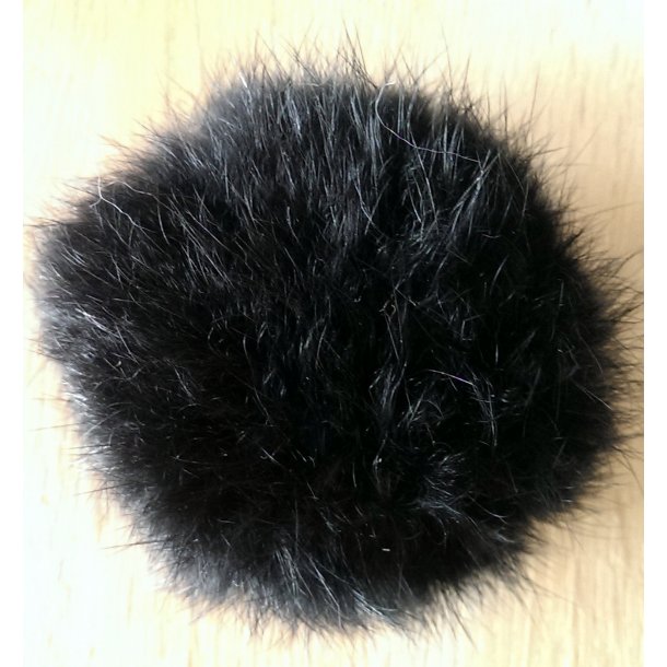 Pompon Sort ca. 5 cm