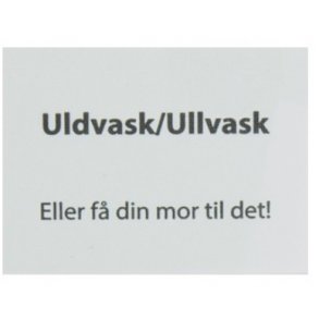  Label - Uldvask
